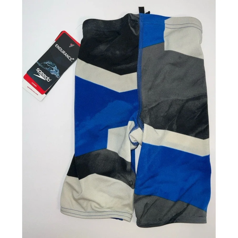 NIP Men's Speedo Competitive Endurance+ Glimmer Jammer Swim Shorts - Blue 22
